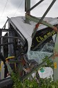 Schwerer Bus Unfall Koeln Porz Gremberghoven Neuenhofstr P431